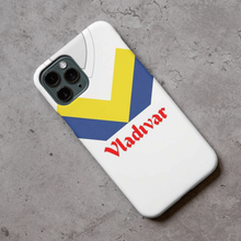 Load image into Gallery viewer, Warrington Wolves Retro Rugby Shirt Protective Premium Hard Rubber Silicone Phone Case Cover