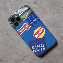 Load image into Gallery viewer, Leicester City Home Retro Football Shirt Collage Protective Premium Rubber Silicone Phone Case Cover