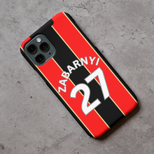 Load image into Gallery viewer, Bournemouth 2024-2025 Home Football Shirt (choose any Name and Number) Protective Premium Rubber Silicone Phone Case