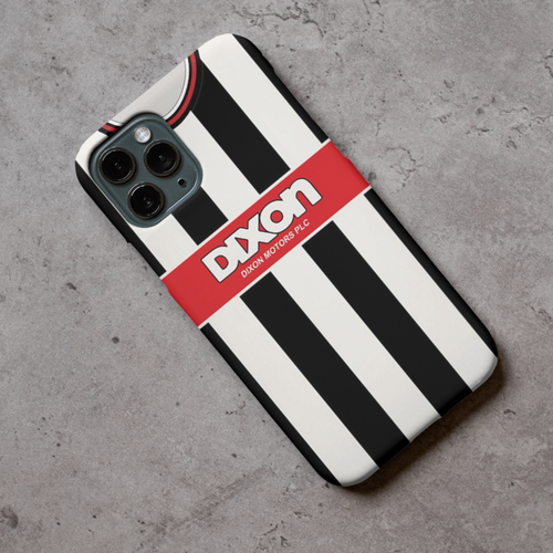 Grimsby Town Retro Shirt Rubber Premium Phone Case
