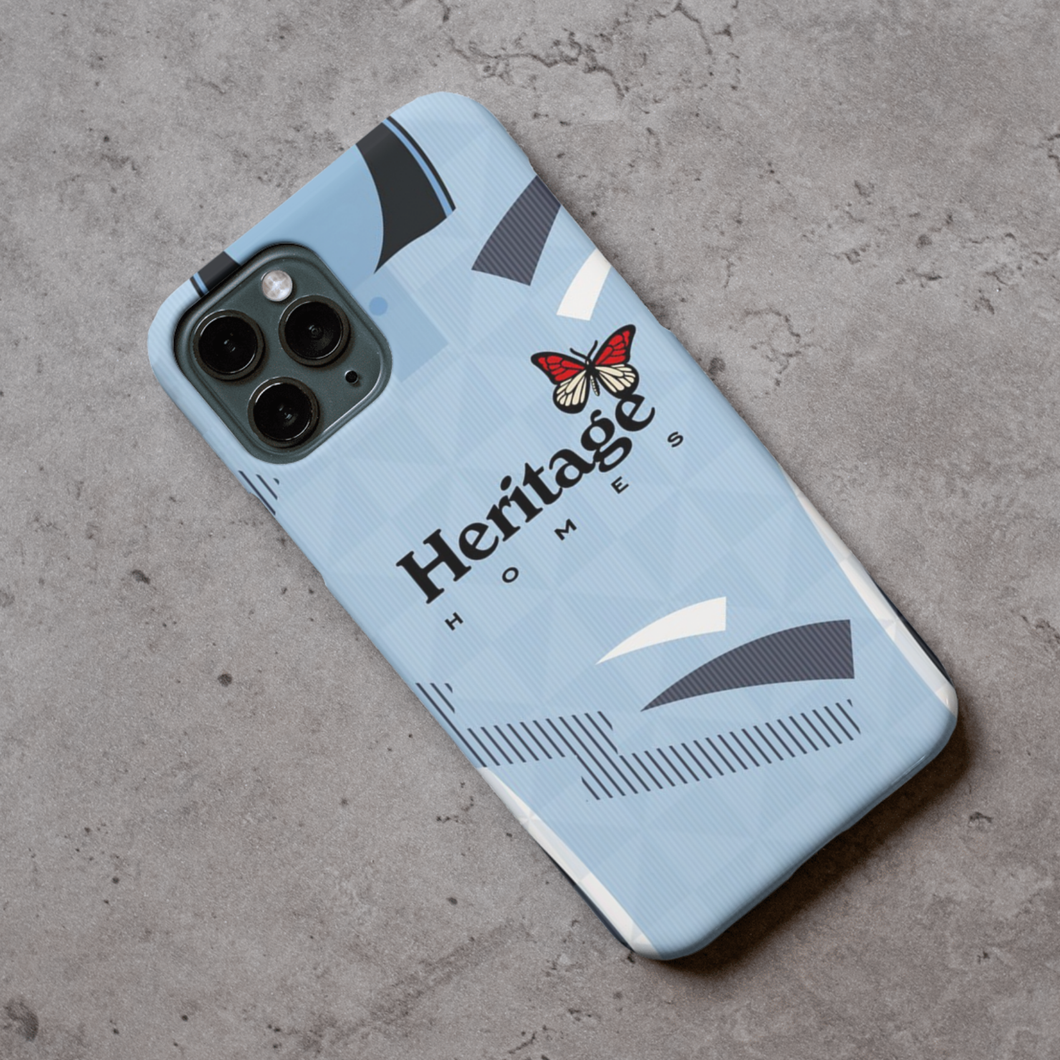 Hartlepool United Retro Shirt Protective Premium Hard Rubber Silicone Phone Case Cover