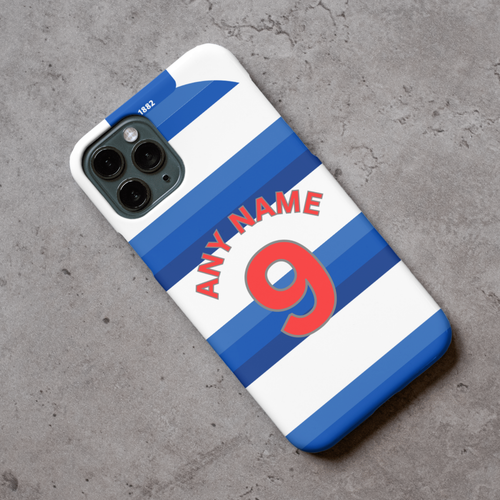 QPR 2024-2025 Home Football Shirt (choose any Name and Number) Protective Premium Rubber Silicone Phone Case