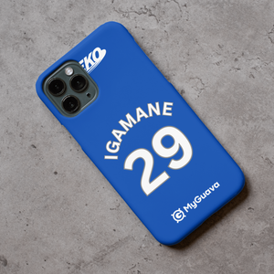 Rangers 2025/26 Home Football Shirt Premium Protective Rubber Silicone Phone Case Cover