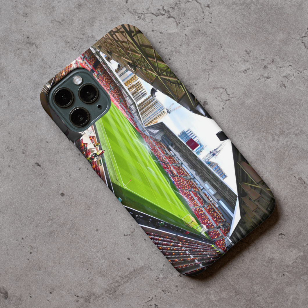 Brentford Stadium Protective Premium Hard Rubber Silicone Phone Case Cover