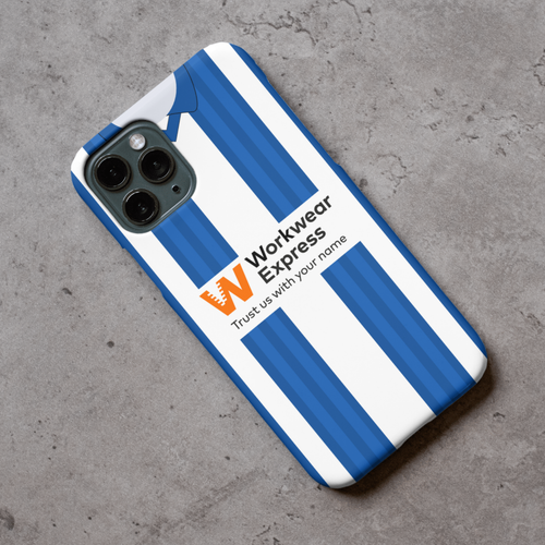 Hartlepool United 2024/25 Shirt Protective Premium Hard Rubber Silicone Phone Case Cover