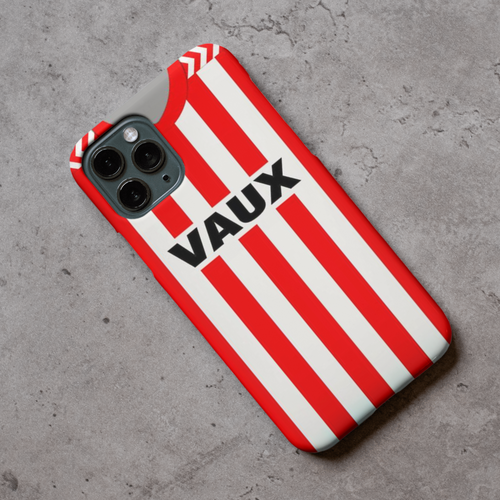 Sunderland 1988 Home Retro Rubber Premium Phone Case (Free P&P)