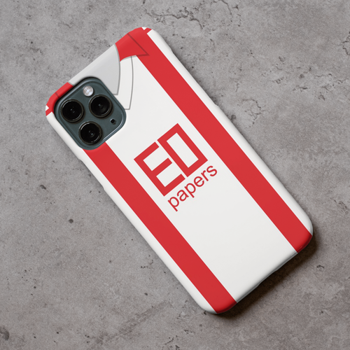Leyton Orient Retro Shirt Rubber Premium Phone Case (Free P&P)