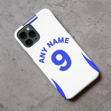 Load image into Gallery viewer, Leeds 2024-2025 Home Football Shirt (choose any Name and Number) Protective Premium Rubber Silicone Phone Case