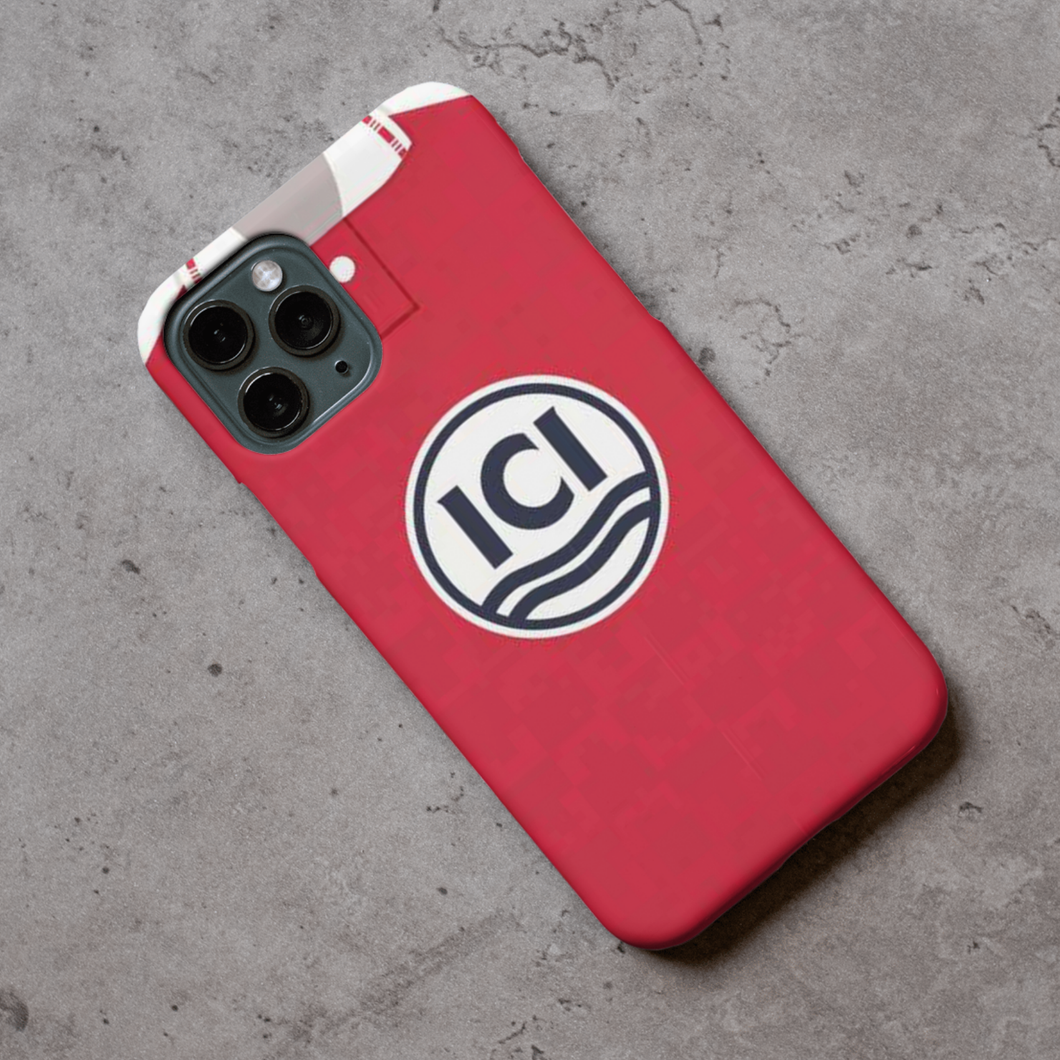 Middlesbrough Retro Football Shirt Protective Premium Hard Rubber Silicone Phone Case Cover