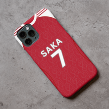 Load image into Gallery viewer, Ars North London 2025-2026 Home Football Shirt (choose any Name and Number) Protective Premium Rubber Silicone Phone Case