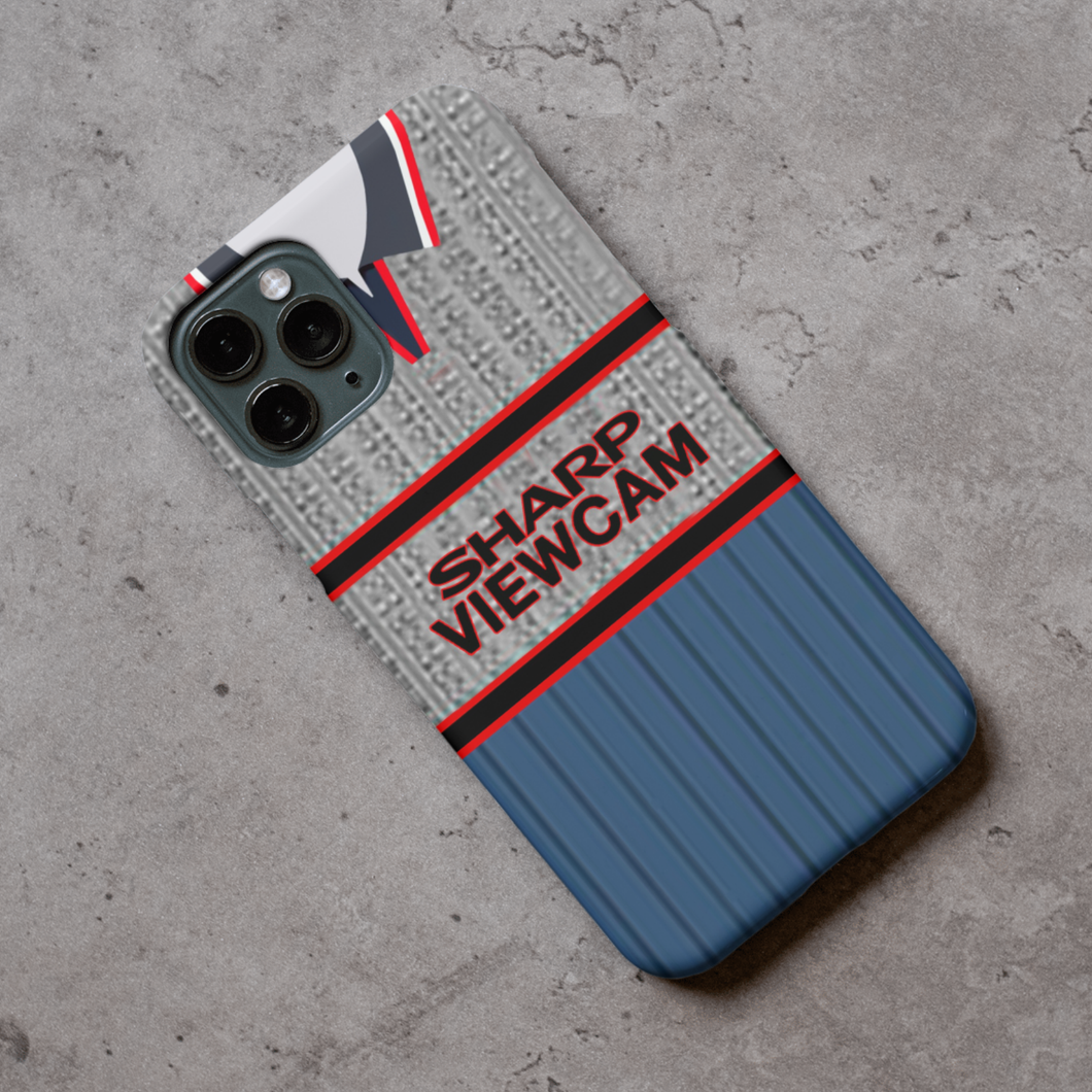Man Utd Away Protective Premium Hard Rubber Silicone Phone Case Cover