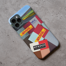 Load image into Gallery viewer, HQ Retro Rugby Shirt Collage Protective Premium Hard Rubber Silicone Phone Case Cover