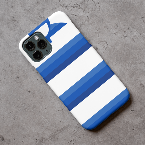 Queens Park Rangers 2024/25 Football Shirt No Sponsor Protective Premium Hard Rubber Silicone Phone Case Cover