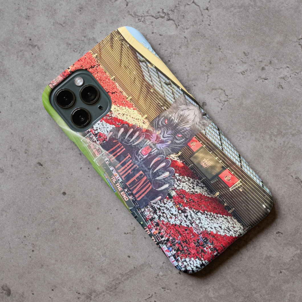 Sunderland Fans Tifo Protective Premium Hard Rubber Silicone Phone Case Cover