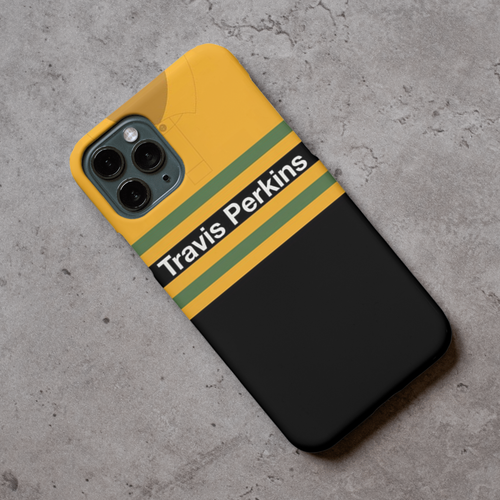 Northampton Saints Retro Rugby Shirt Protective Premium Hard Rubber Silicone Phone Case Cover