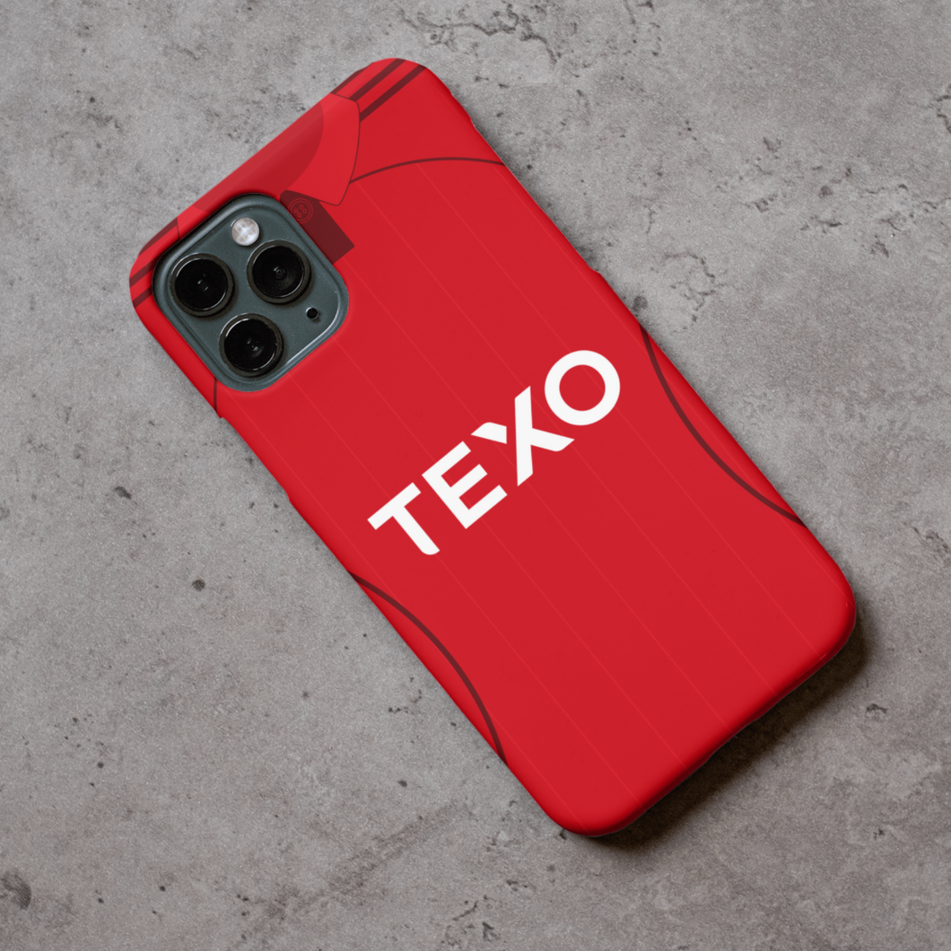 Aberdeen 2025/26 Football Shirt Protective Premium Hard Rubber Silicone Phone Case Cover