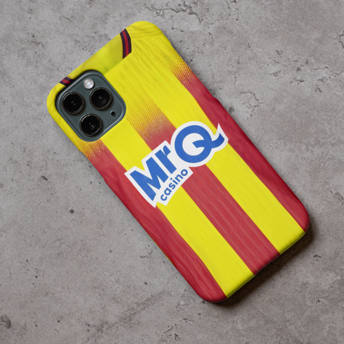 Watford Home 2025/26 Shirt Protective Premium Hard Rubber Silicone Phone Case Cover