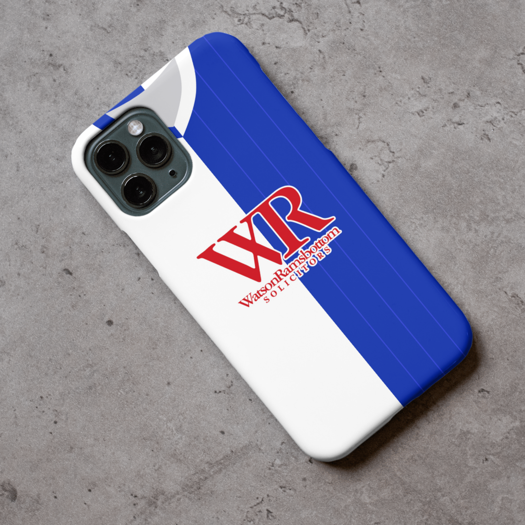 Blackburn Home 2025/26 Shirt Protective Premium Hard Rubber Silicone Phone Case Cover