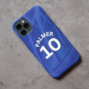 Chelsea 2025/26 Home Football Shirt Protective Premium Hard Rubber Silicone Phone Case Cover