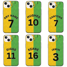 Load image into Gallery viewer, Manchester U 2023-2024 Home Football Shirt (choose any Name and Number) Protective Premium Rubber Silicone Phone Case