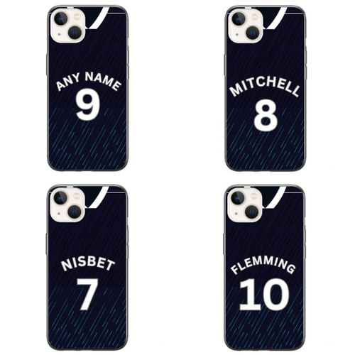 Millwall 2023-2024 Home Football Shirt (choose any Name and Number) Protective Premium Rubber Silicone Phone Case