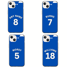Load image into Gallery viewer, Ipswich 2023-2024 Home Football Shirt (choose any Name and Number) Protective Premium Rubber Silicone Phone Case
