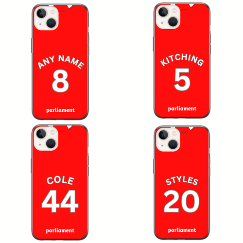 Barnsley 2023-2024 Home Football Shirt (choose any Name and Number) Protective Premium Rubber Silicone Phone Case