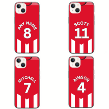 Load image into Gallery viewer, Exeter 2023-2024 Home Football Shirt (choose any Name and Number) Protective Premium Rubber Silicone Phone Case