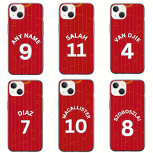 Load image into Gallery viewer, Liverpool 2024-2025 Home Football Shirt (choose any Name and Number) Protective Premium Rubber Silicone Phone Case