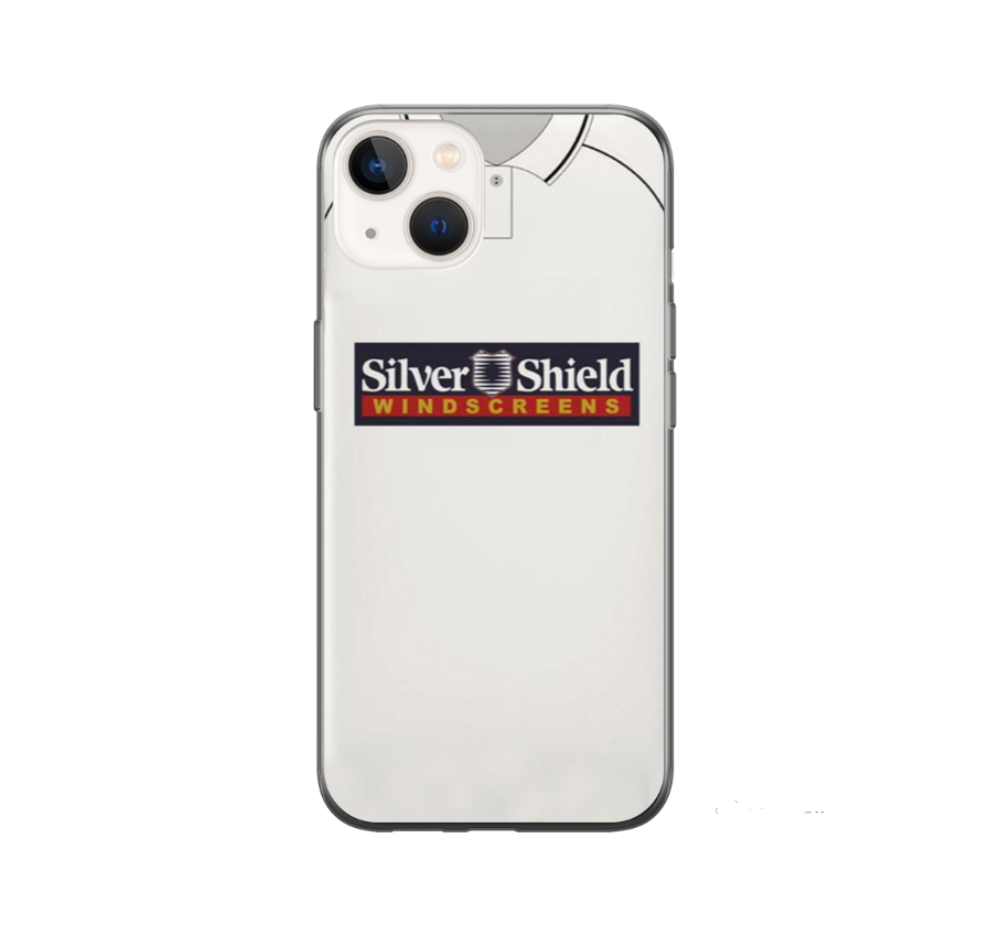 Swansea Retro Shirt Protective Premium Hard Rubber Silicone Phone Case Cover