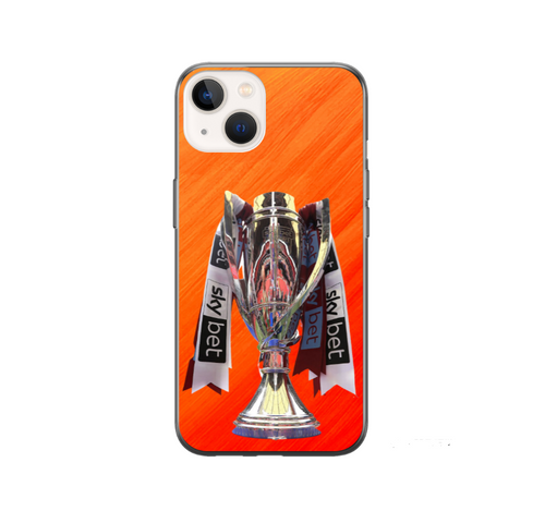 Luton Town Playoff Winners Protective Premium Hard Rubber Silicone Phone Case Cover