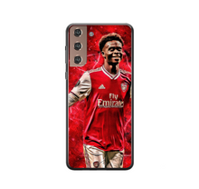 Load image into Gallery viewer, Ars North London Saka Protective Premium Hard Rubber Silicone Phone Case Cover