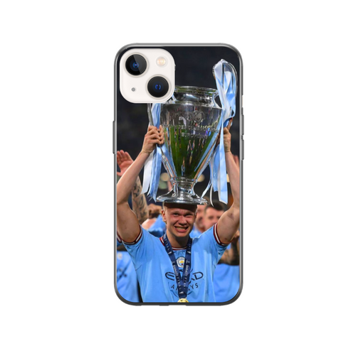 Man City Champions League Winners Premium Hard Silicone Rubber Phone Case Cover for all Phone Models (Free P&P)