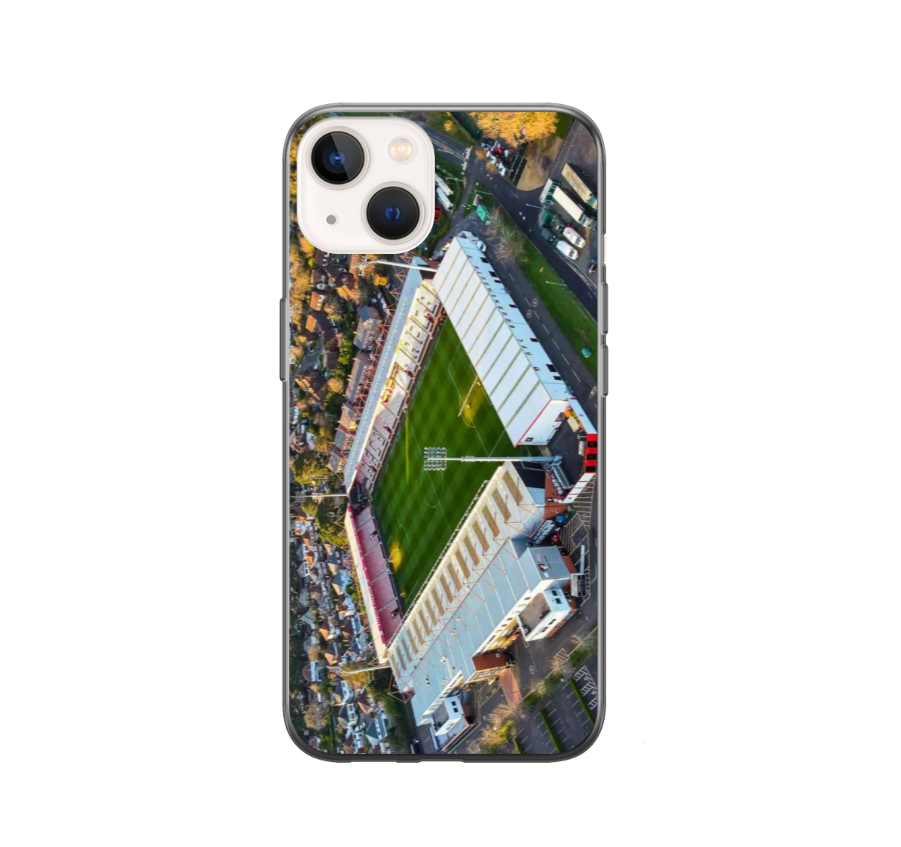 Bournemouth Stadium Protective Premium Hard Rubber Silicone Phone Case Cover