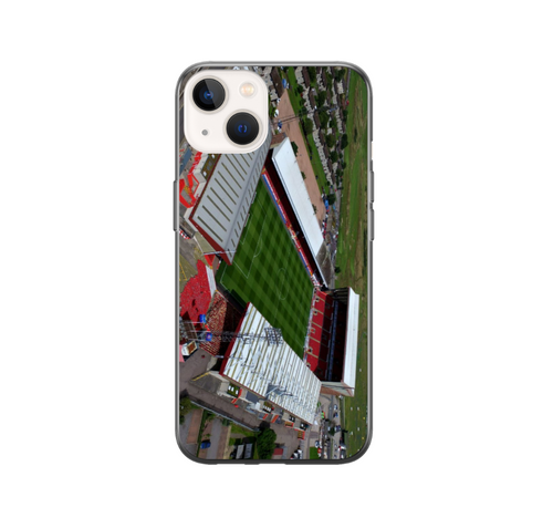 Aberdeen Stadium Protective Premium Hard Rubber Silicone Phone Case Cover