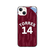 Load image into Gallery viewer, Aston Villa 2023-2024 Home Football Shirt (choose any Name and Number) Protective Premium Rubber Silicone Phone Case