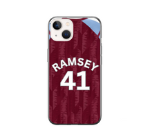 Load image into Gallery viewer, Aston Villa 2023-2024 Home Football Shirt (choose any Name and Number) Protective Premium Rubber Silicone Phone Case