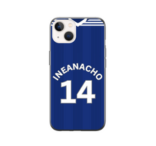 Load image into Gallery viewer, Leicester City 2023-2024 Home Football Shirt (choose any Name and Number) Protective Premium Rubber Silicone Phone Case