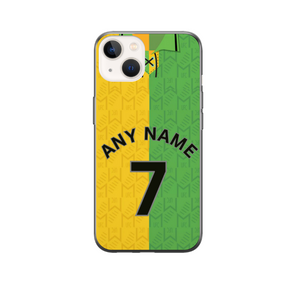 Manchester U 2023-2024 Home Football Shirt (choose any Name and Number) Protective Premium Rubber Silicone Phone Case