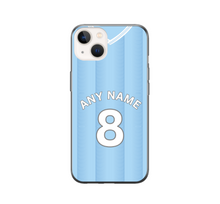 Load image into Gallery viewer, Man City 2023-2024 Home Football Shirt (choose any Name and Number) Protective Premium Rubber Silicone Phone Case