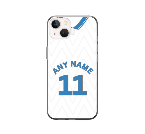 Bury 2023-2024 Home Football Shirt (choose any Name and Number) Protective Premium Rubber Silicone Phone Case