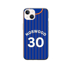 Oldham 2023-2024 Home Football Shirt (choose any Name and Number) Protective Premium Rubber Silicone Phone Case