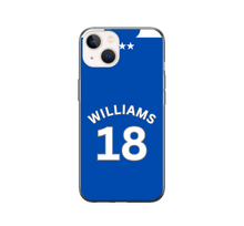 Load image into Gallery viewer, Ipswich 2023-2024 Home Football Shirt (choose any Name and Number) Protective Premium Rubber Silicone Phone Case