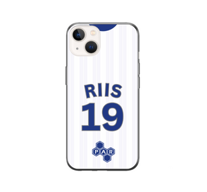 Preston 2023-2024 Home Football Shirt (choose any Name and Number) Protective Premium Rubber Silicone Phone Case