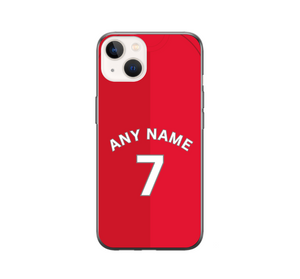 Walsall 2023-2024 Home Football Shirt (choose any Name and Number) Protective Premium Rubber Silicone Phone Case
