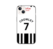 Load image into Gallery viewer, Notts County 2023-2024 Home Football Shirt (choose any Name and Number) Protective Premium Rubber Silicone Phone Case