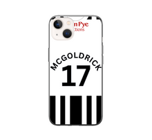 Load image into Gallery viewer, Notts County 2023-2024 Home Football Shirt (choose any Name and Number) Protective Premium Rubber Silicone Phone Case