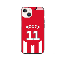 Load image into Gallery viewer, Exeter 2023-2024 Home Football Shirt (choose any Name and Number) Protective Premium Rubber Silicone Phone Case