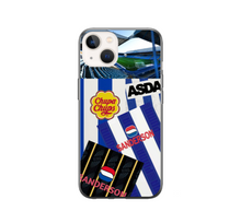 Load image into Gallery viewer, Sheffield W Retro Collage Football Shirt Protective Premium Hard Rubber Silicone Phone Case Cover