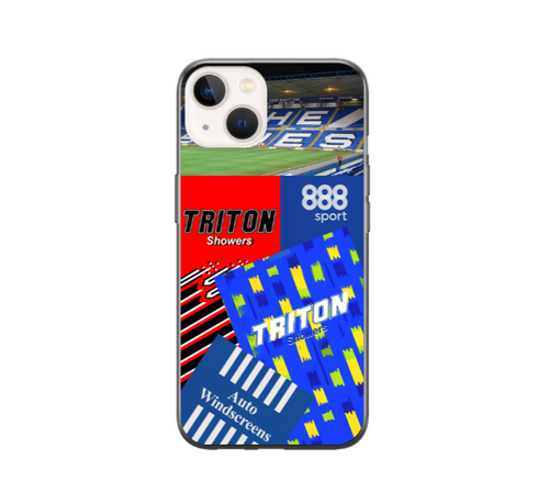 Birmingham City Retro Football Shirt Collage Protective Premium Hard Rubber Silicone Phone Case Cover